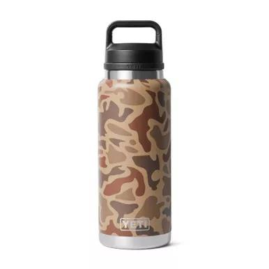 Yeti Rambler 36 Oz Water Bottle With Chug Cap - Wetlands Camo #21071505966