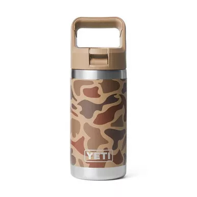 YETI Rambler Jr 12 oz. Water Bottle with Color-Matched Cap - Wetlands Camo