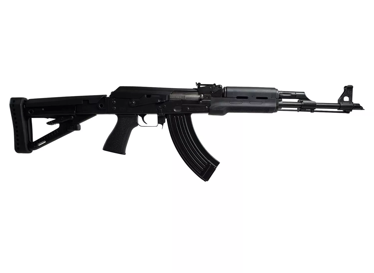 Zastava Arms Usa ZR7762BHM ZPAPM70 7.62x39mm 30+1 16.30" Chrome-Lined Barrel, Promag Adjustable Stock, TangDown Polymer Grip, Hogue Handguard