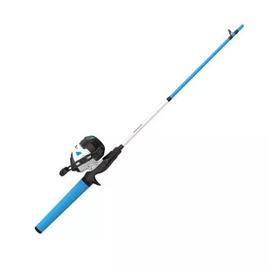 Zebco Roam Spincast Combo - Blue #ROAMBLSC602M.N3