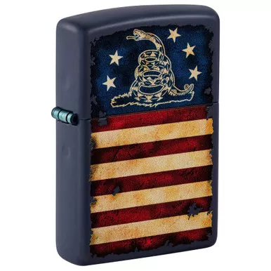 Zippo Lighter - Dont Tread on Me Vintage Flag Design#48554