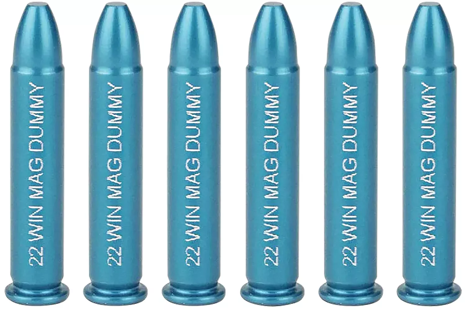 A-Zoom 22WMR Rimfire Dummy Rounds - 6 Pack 666692122040