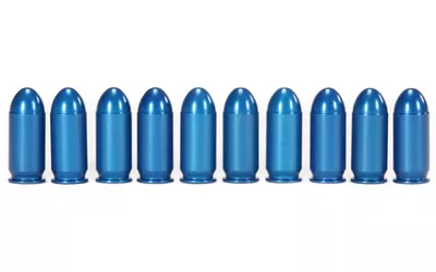 A-Zoom .45 ACP Snap Caps - 10 Pack (Blue)