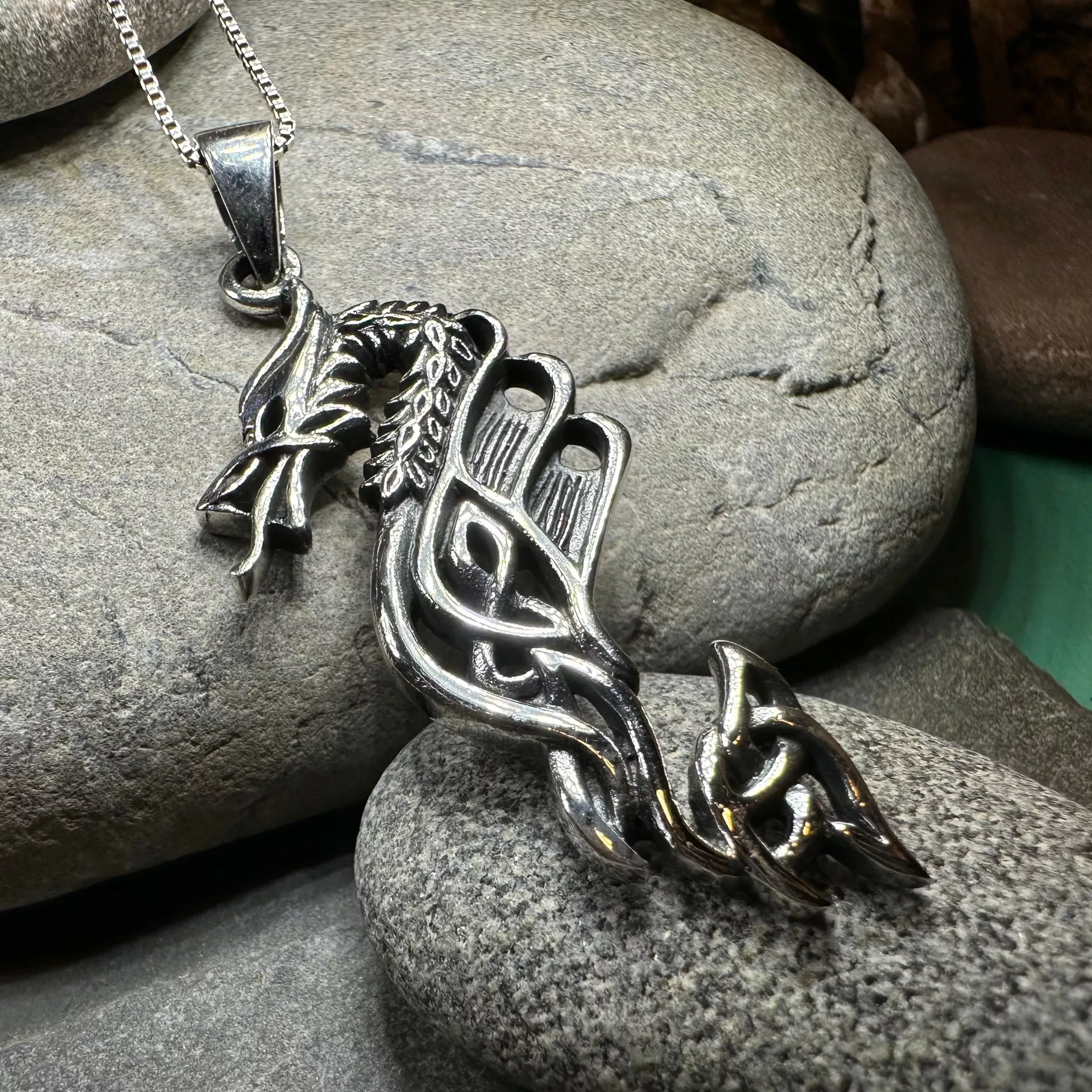 Zorn Celtic Dragon Necklace